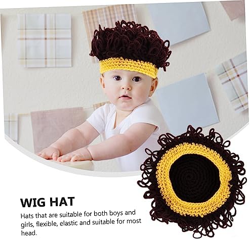 VALICLUD Handmade Wig Cap for Boys and Girls