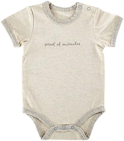 Stephan Baby Boys Inspirational Heather Snapshirt