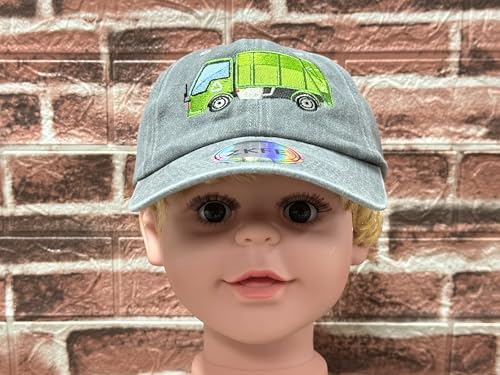 Garbage Truck Baseball Cap for Kids