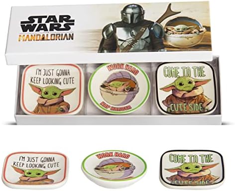Disney Star Wars Grogu Mini Trinket Tray Set