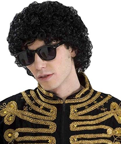 FORUM Novelties Michael Jackson Popstar Afro Wig - One Size