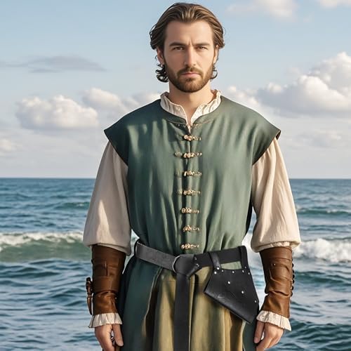 3PCS Renaissance Accessories Set for Medieval Halloween Cosplay