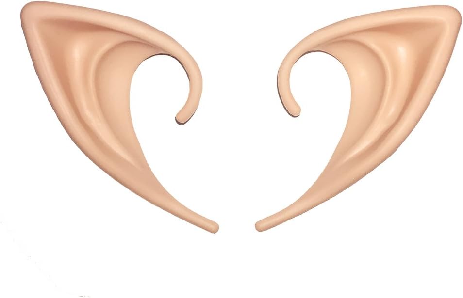 Secaden Soft Elf Ears Costume Accessories for Cosplay Anime Party