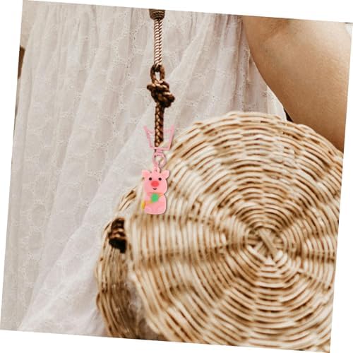 Mobestech 20pcs Cute Pig Keychains for St Patricks Day Party Favors