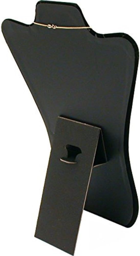Nice New Black Velvet Necklace Jewelry Display Easel