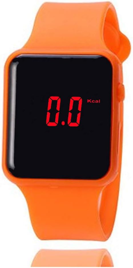 Weicam 10 Pack Unisex LED Wrist Watch Silicone Sports Bracelet
