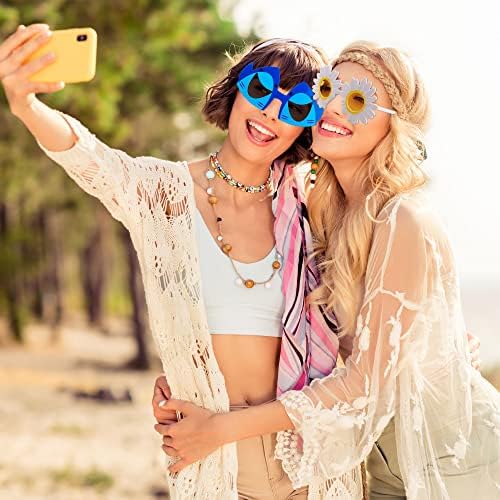28 Pair Novelty Hawaiian Sunglasses for Luau Party