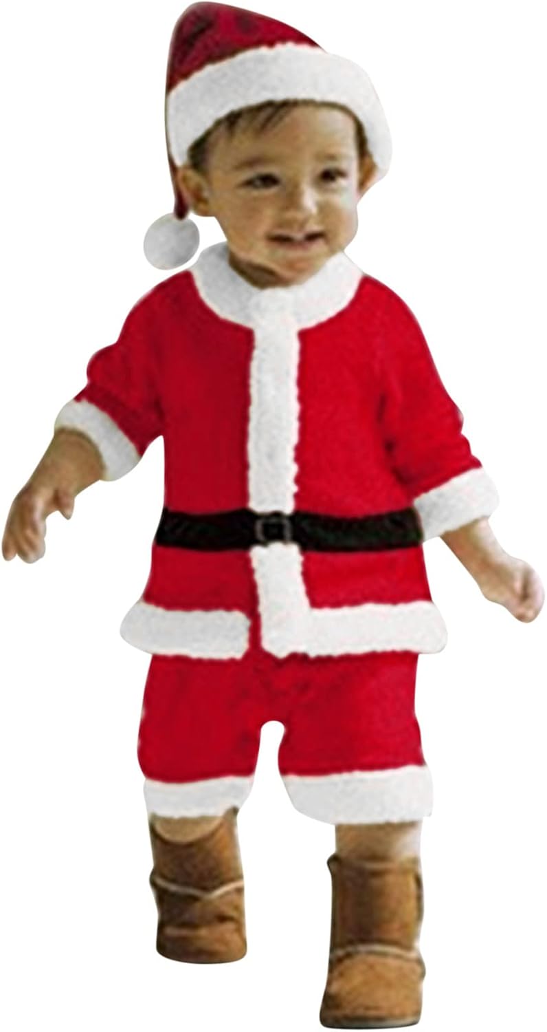 Baby Christmas Outfit Set for Boys 0-3 Months