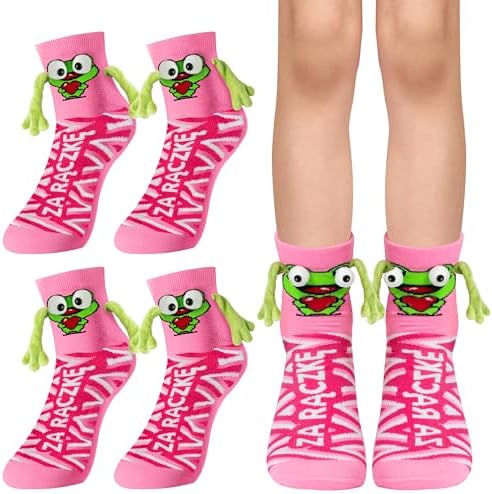 CUweipeng Magnetic Hold Hands Socks 2 Pairs