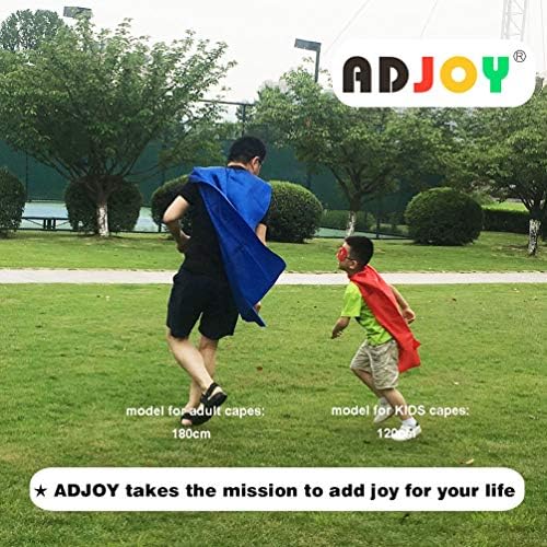 ADJOY Superhero Capes and Masks for Kids - 14 Sets