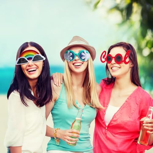 Funny Party Sunglasses 12 Pack Novelty Glasses