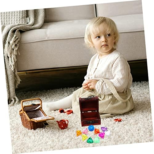 Jewel Treasure Box Acrylic Gems Toy Set