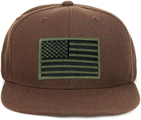 Youth Patched Flat Bill Snapback Baseball Cap