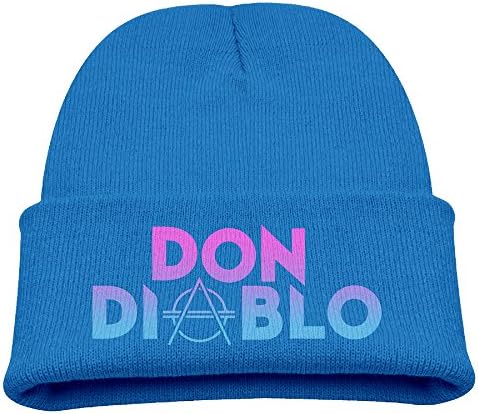 Beanie Hat Cap Winter Warm Kids Royal Blue