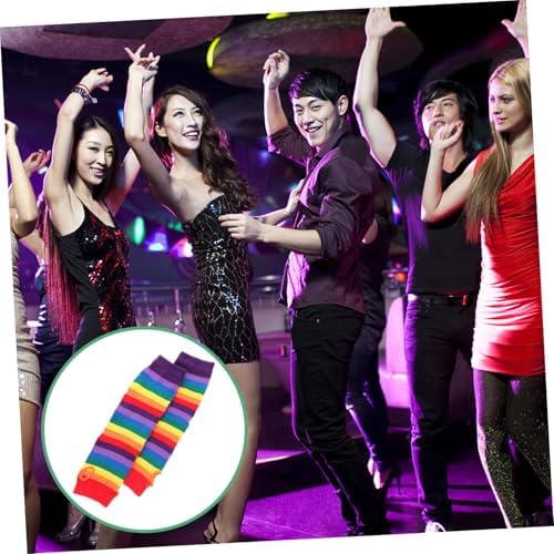 Rainbow Arm Warmers for Women Girls Boys