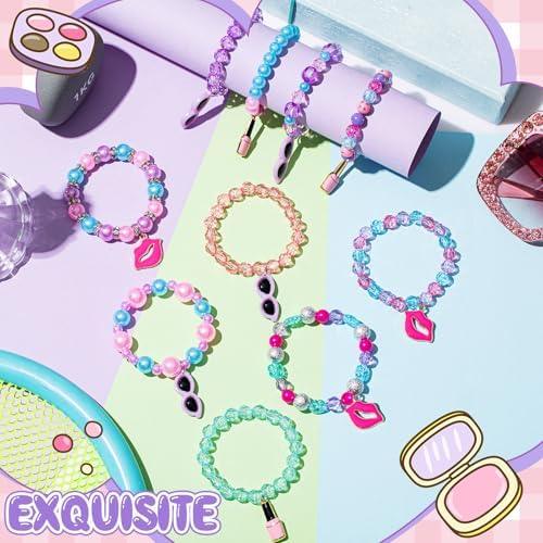 Sasylvia 12 Pcs Spa Bracelets for Spa Party Favors