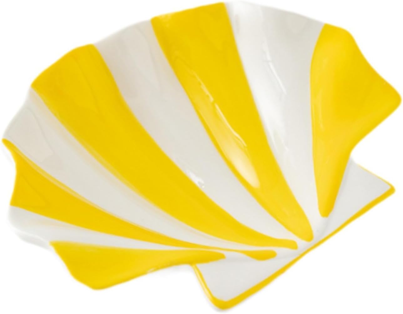 Ceramic Shell Shaped Snack Plate Jewelry Tray for Women