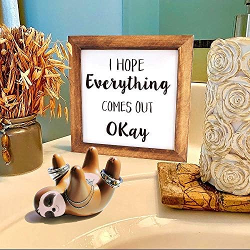 Ku-dayi Sloth Ring Holder for Jewelry Dish