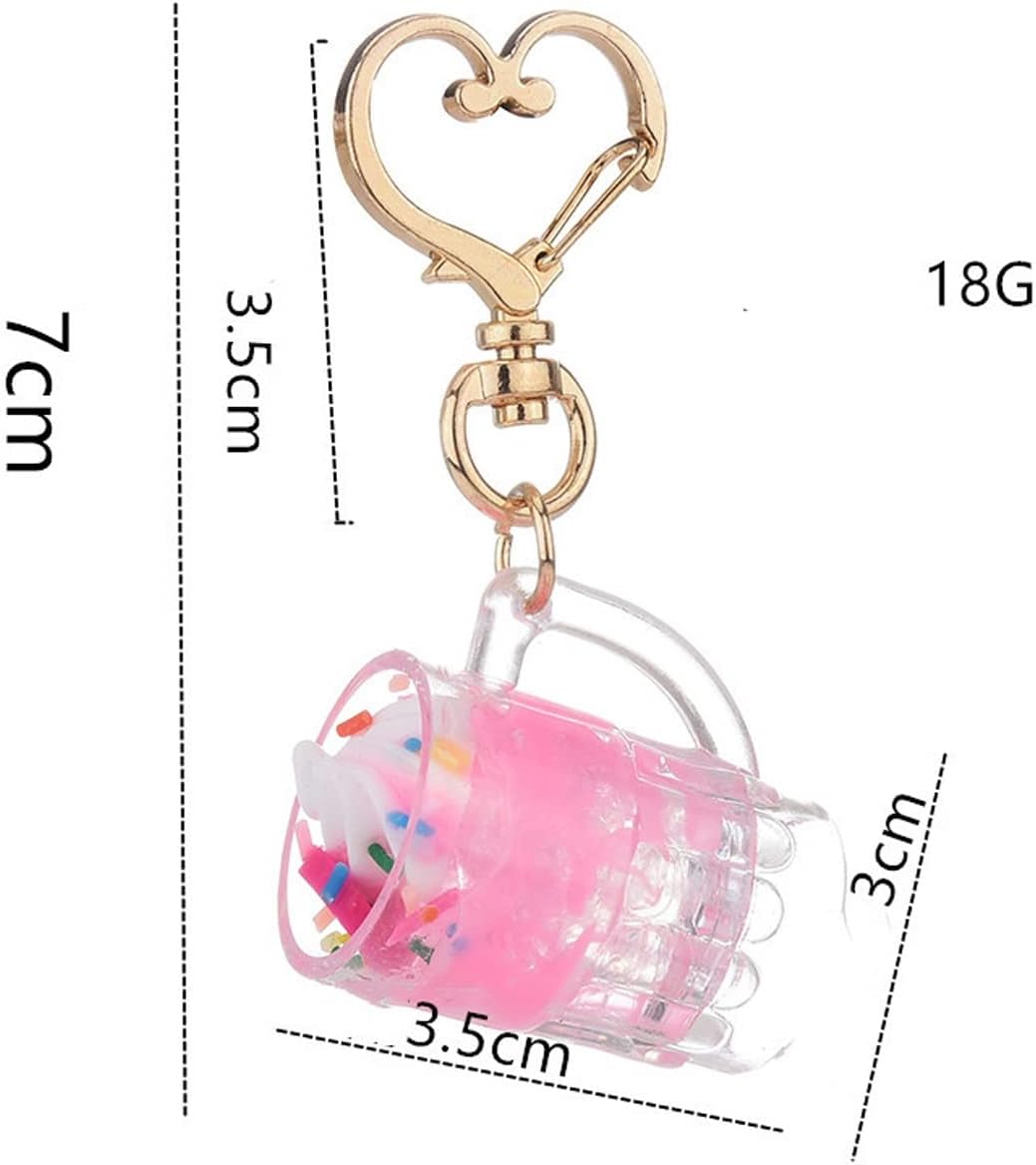 AVLUZ Exquisite Fruit Ice Cream Keychain