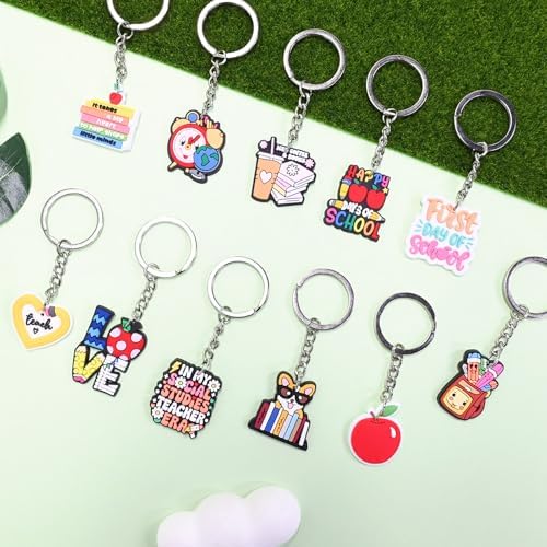 Ibuclein Keychains Bulk DIY Cute Backpack Charms for Girls