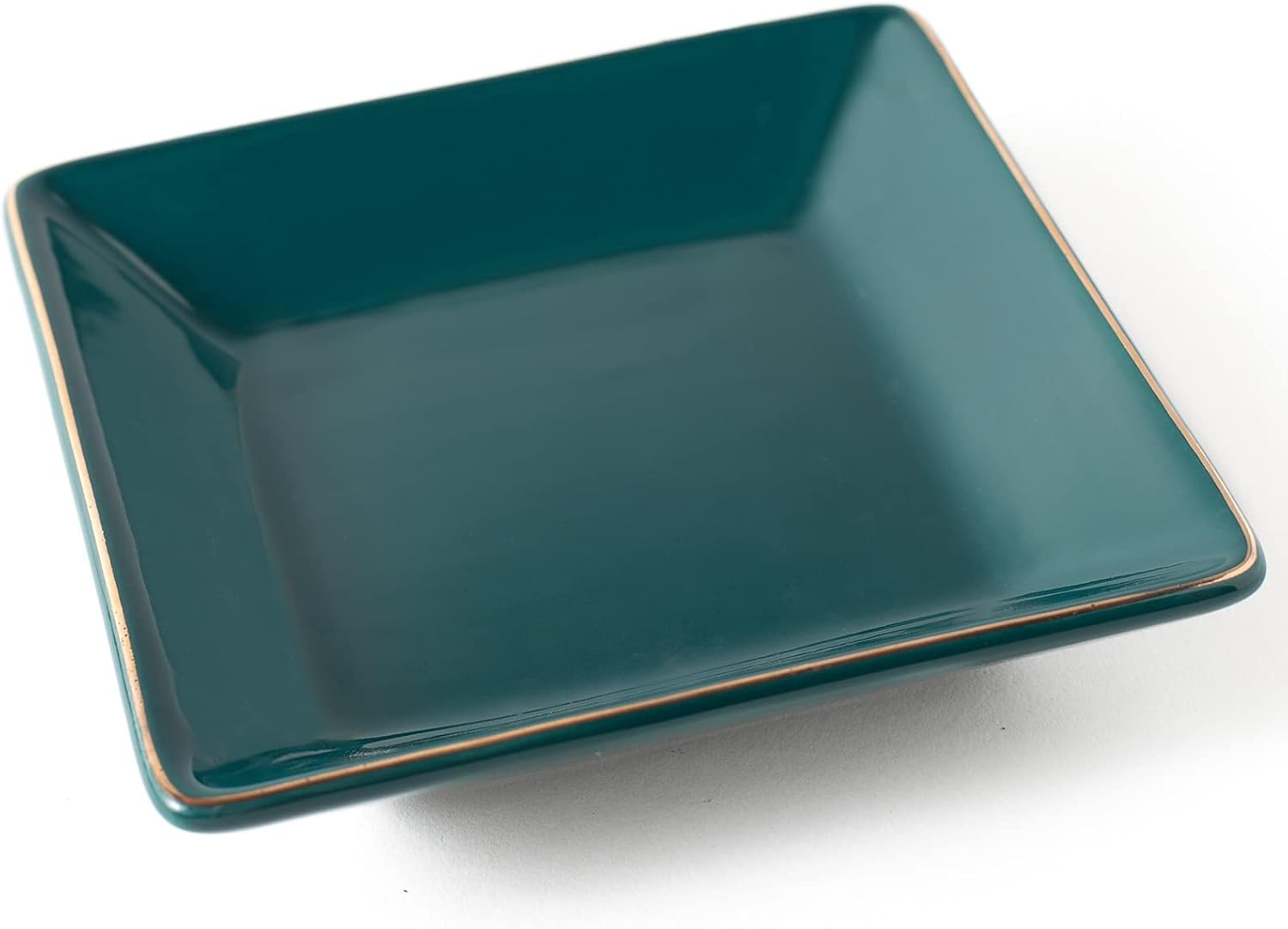 Hankor Ceramic Jewelry Dish Tray Green 47inch