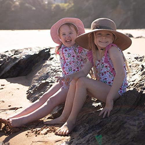 SwimZip Wide Brim Sun Hat UPF 50 Plus for Kids