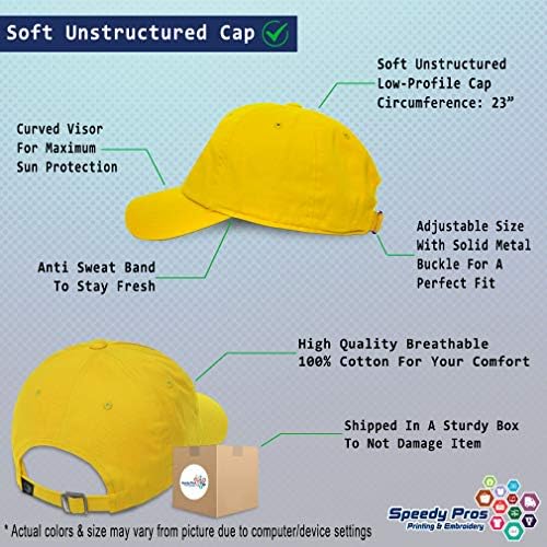 Speedy Pros Baseball Cap with Metal Buckle for Men Women