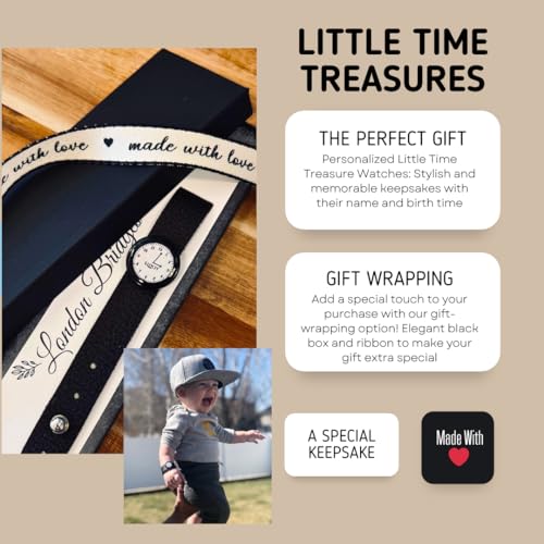 Personalized Baby Keepsake Watch for Newborn Toddlers