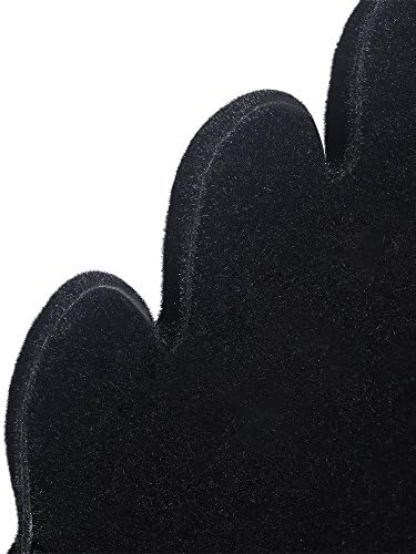 Black Velvet Necklace Display Stand with 5 Notches