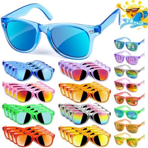 Kids Sunglasses Bulk Party Favors 32 Pack