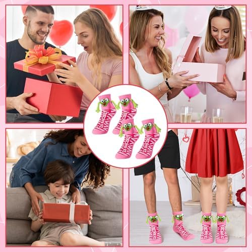 CUweipeng Magnetic Hold Hands Socks 2 Pairs