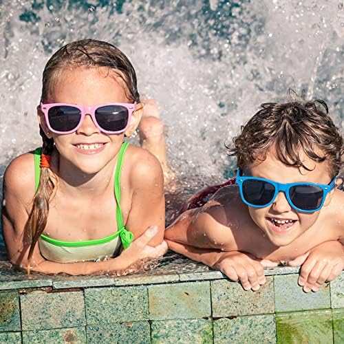 Pibupibu Kids Neon Sunglasses Pack of 8