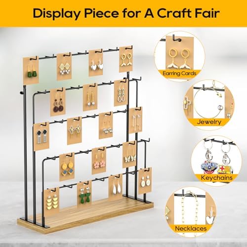ORLESS Jewelry Display Stand with 35 Hooks