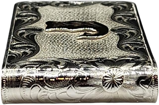 Montana Silversmiths Engraved J Money Clip