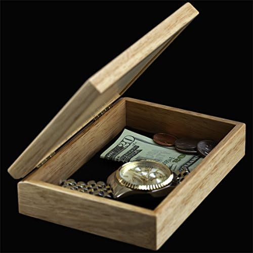 Wood Art Eagle Box - Handmade USA - Unique Design - Sturdy Craftsmanship - Scout Gift