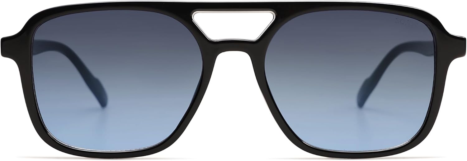 SOJOS Retro Aviator Sunglasses for Women Men 1
