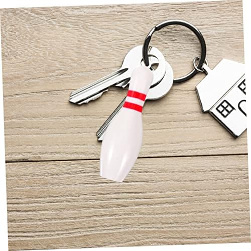 5 Sets 10 Pcs Bowling Keychain Pendants