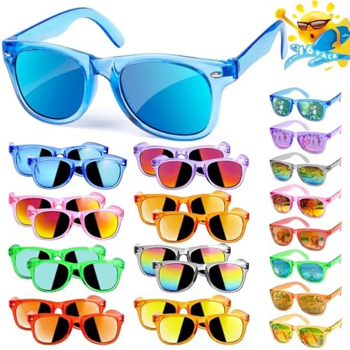 Kids Sunglasses Bulk Party Favors 16 Pack
