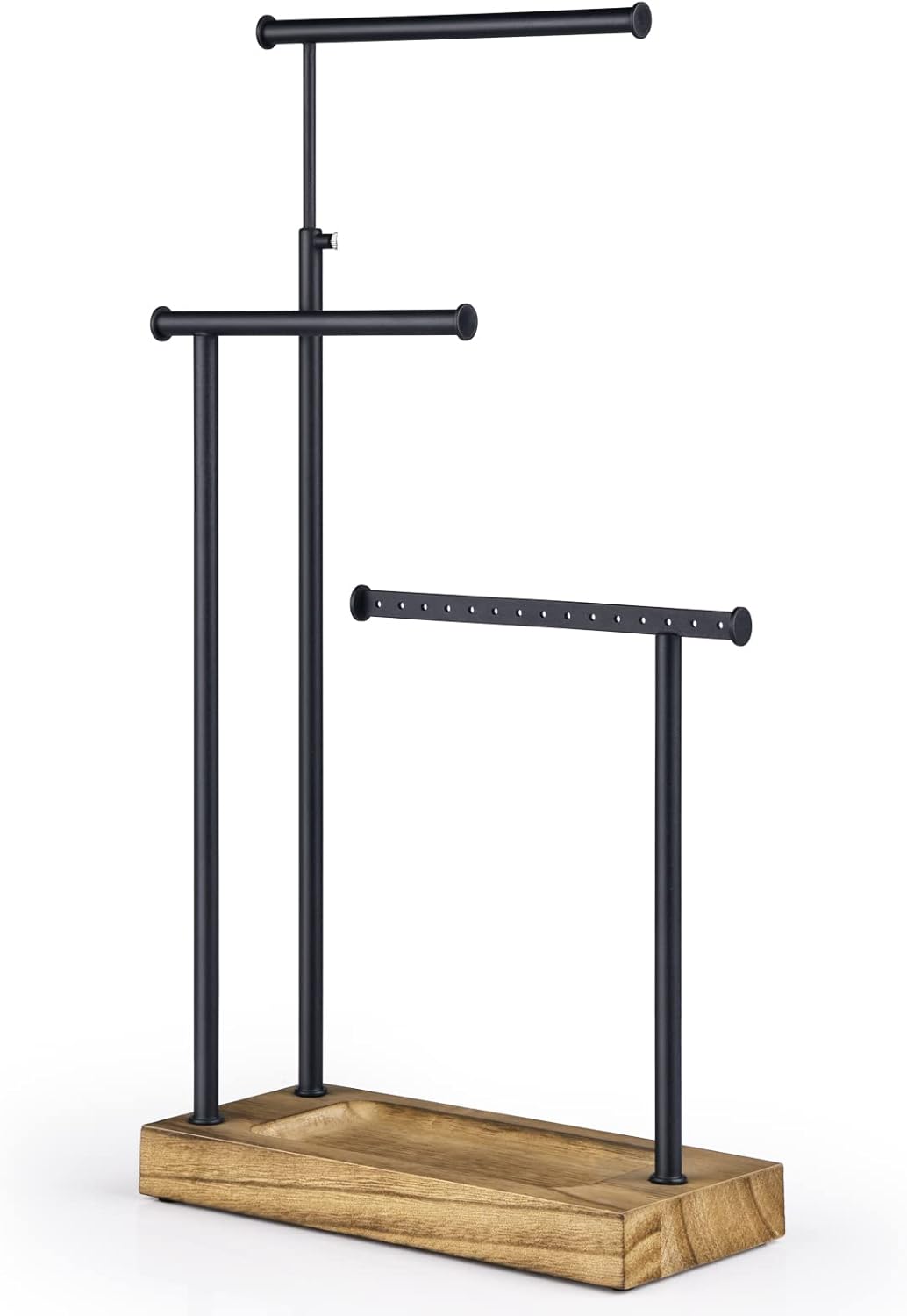 SRIWATANA Jewelry Organizer Stand - 3 Tier Extra Tall Necklace Holder