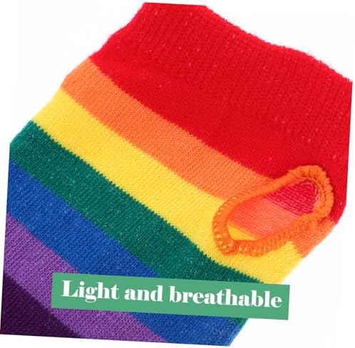Rainbow Arm Warmers for Women Girls Boys