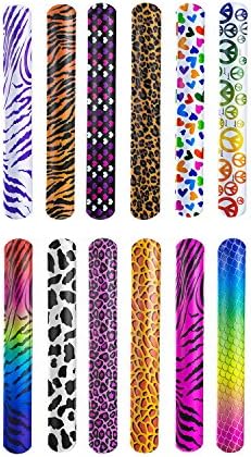 Super Z Outlet Retro Plastic Vinyl Bracelets 72 Pack