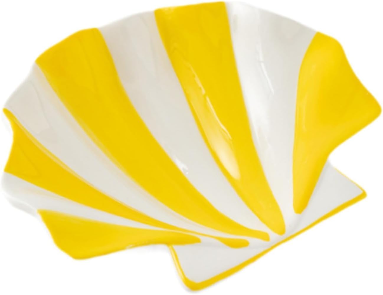 Ceramic Shell Shaped Snack Plate Jewelry Tray for Women