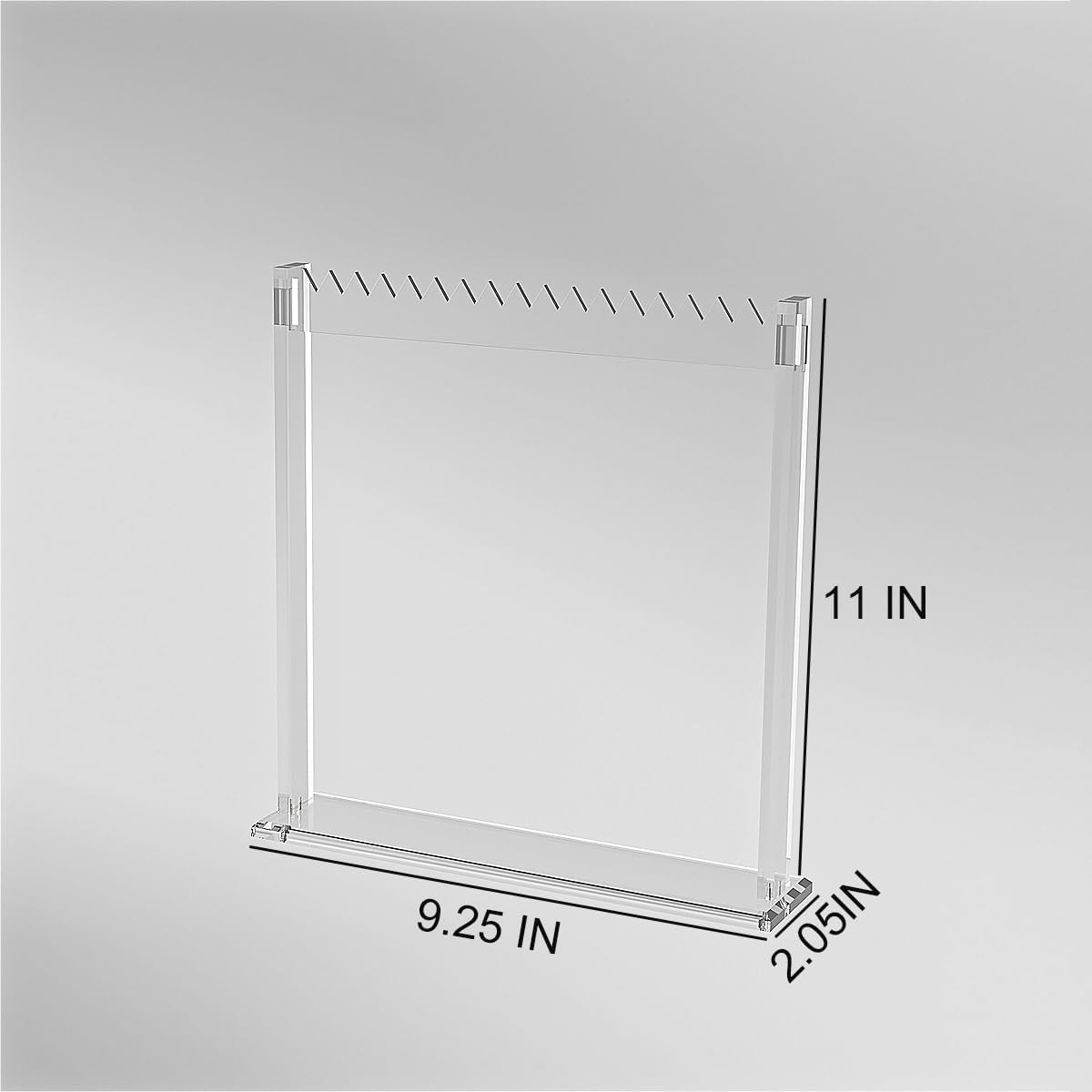 Coward Acrylic Necklace Holder Stand Clear Color