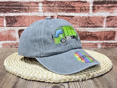 Garbage Truck Baseball Cap for Kids