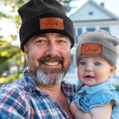 Custom Toddler Beanie Boys Girls Knit Winter Hat