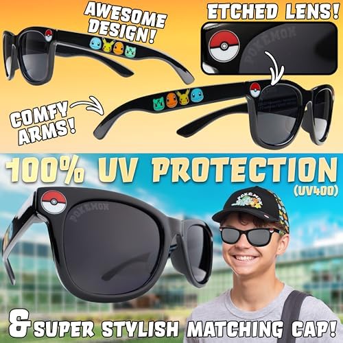Get Trend Baseball Cap and Sunglasses Set for Kids