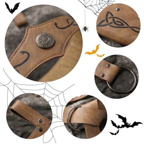 3PCS Renaissance Accessories Set for Medieval Halloween Cosplay 1