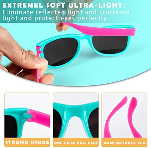 24 Pack Kids Sunglasses with UV400 Protection