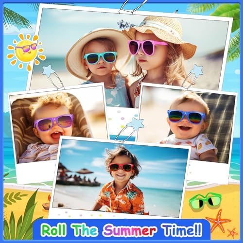 Kids Neon Sunglasses 24 Pack Party Favor