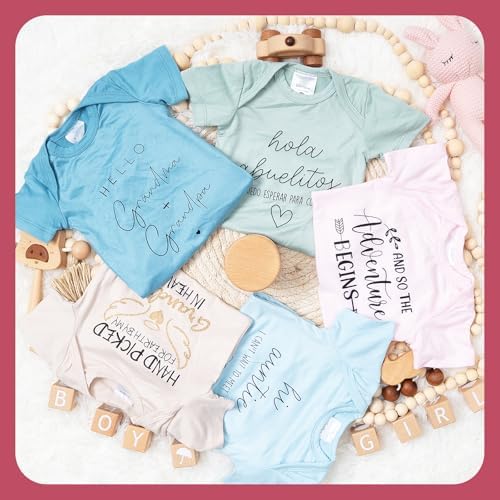 2pcs Baby Announcement Onesie for Pregnancy Reveal
